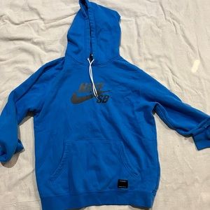 Blue Nike sb hoodie